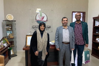 استقبال وفد من فنلدا لرابطة الوقف الإسلامي