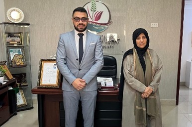 استقبال وفد من لبنان جمعية ركاز للتنمية والتعليم